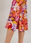 Mobile Preview: CC Heart SKYLER satin skirt, purple flower print